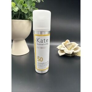 KATE SOMERVILLE UncompliKated Soft Focus Makeup Setting Spray 3.4 oz SPF 50